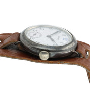 Rolex Trench Watch White Dial Silver Case 33mm Manual Wind Unisex Watch