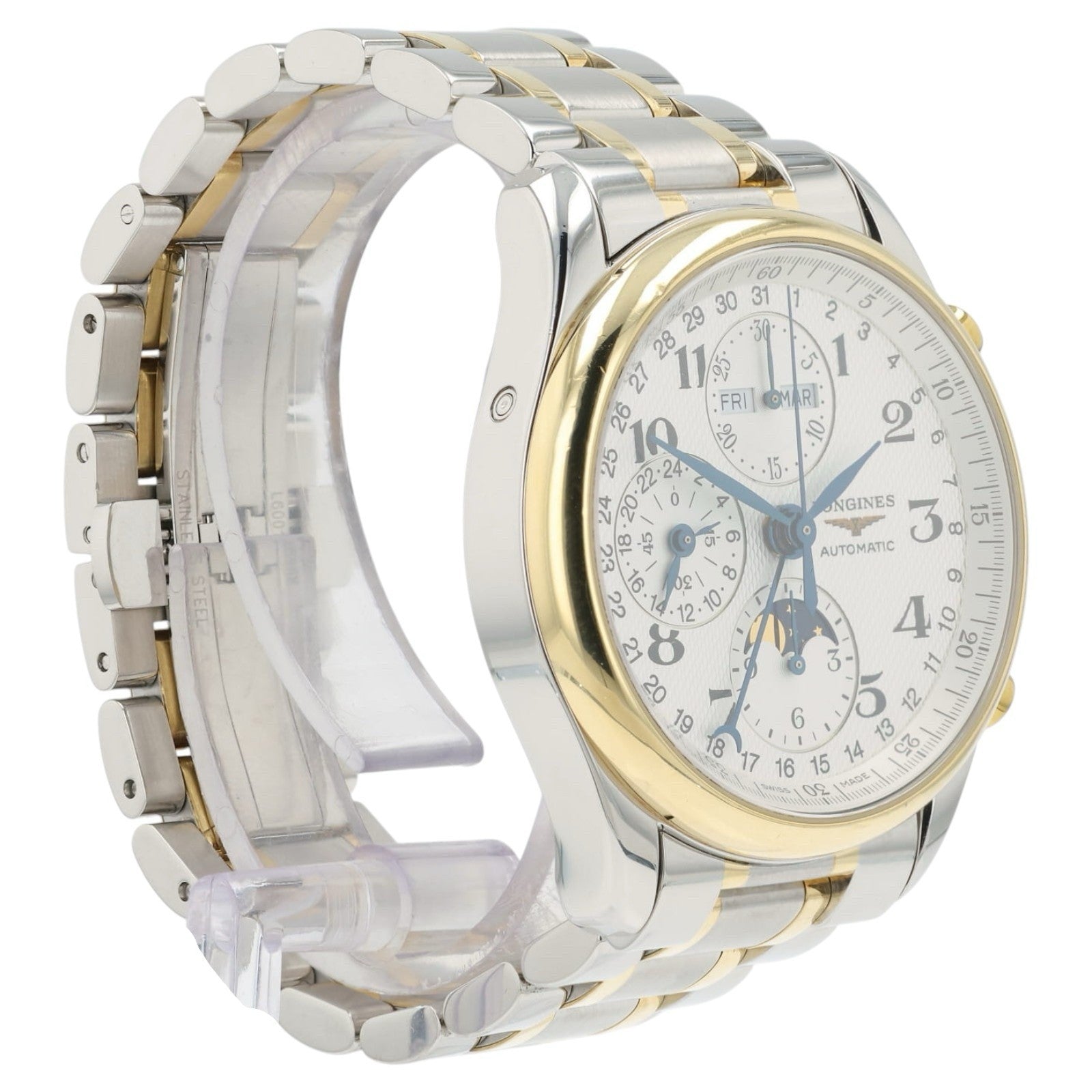 Longines Master Collection Steel and Gold 42mm Auto Mens's Watch L2.773.5.78.7
