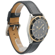 Rolex Submariner Gold & Steel Black Dial 40mm Automatic Men’s Watch 16613LN