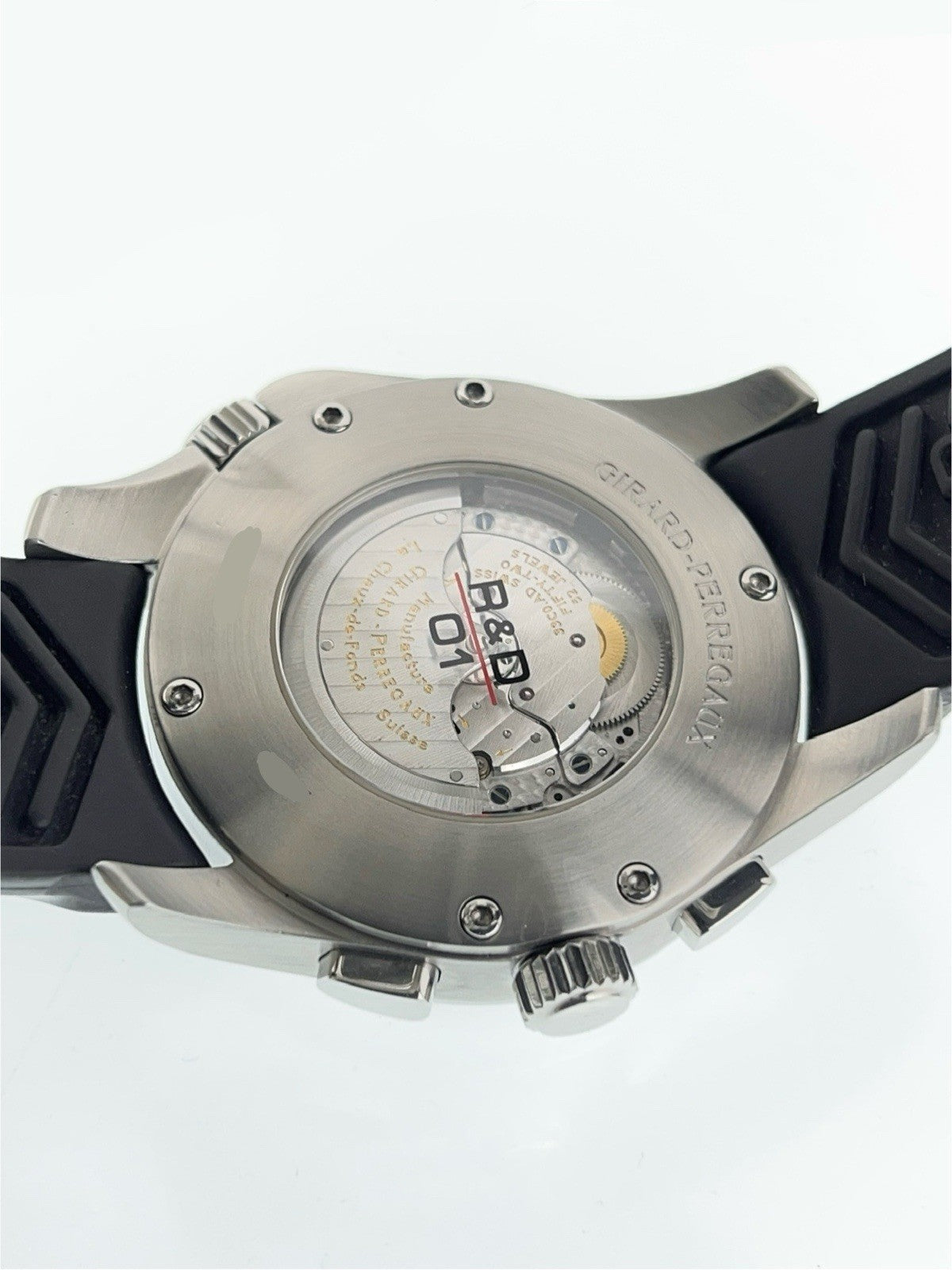 Girard Perregaux Stainless Steel Black Dial 43mm Automatic Men’s Watch 49930