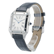 Cartier Santos Dumont Stainless Steel Silver Dial Quartz Men’s Watch WSSA0085