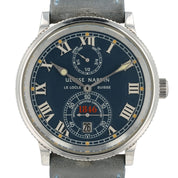 Ulysse Nardin Marine Chronometer Blue Dial Steel 38mm Automatic Mens 263-22