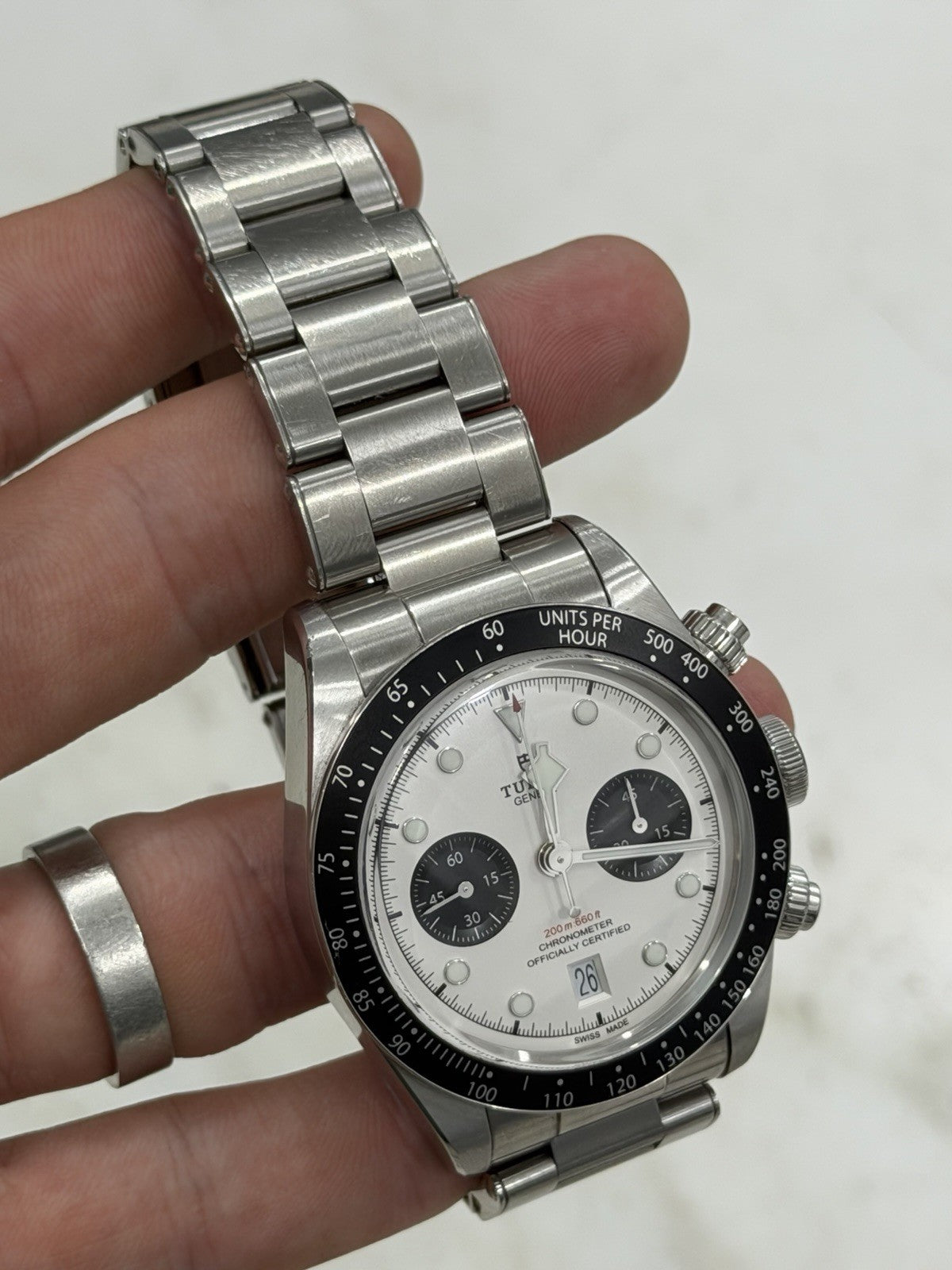 2022 Tudor Chronograph Steel Panda 41mm Automatic Mens Watch 79360N