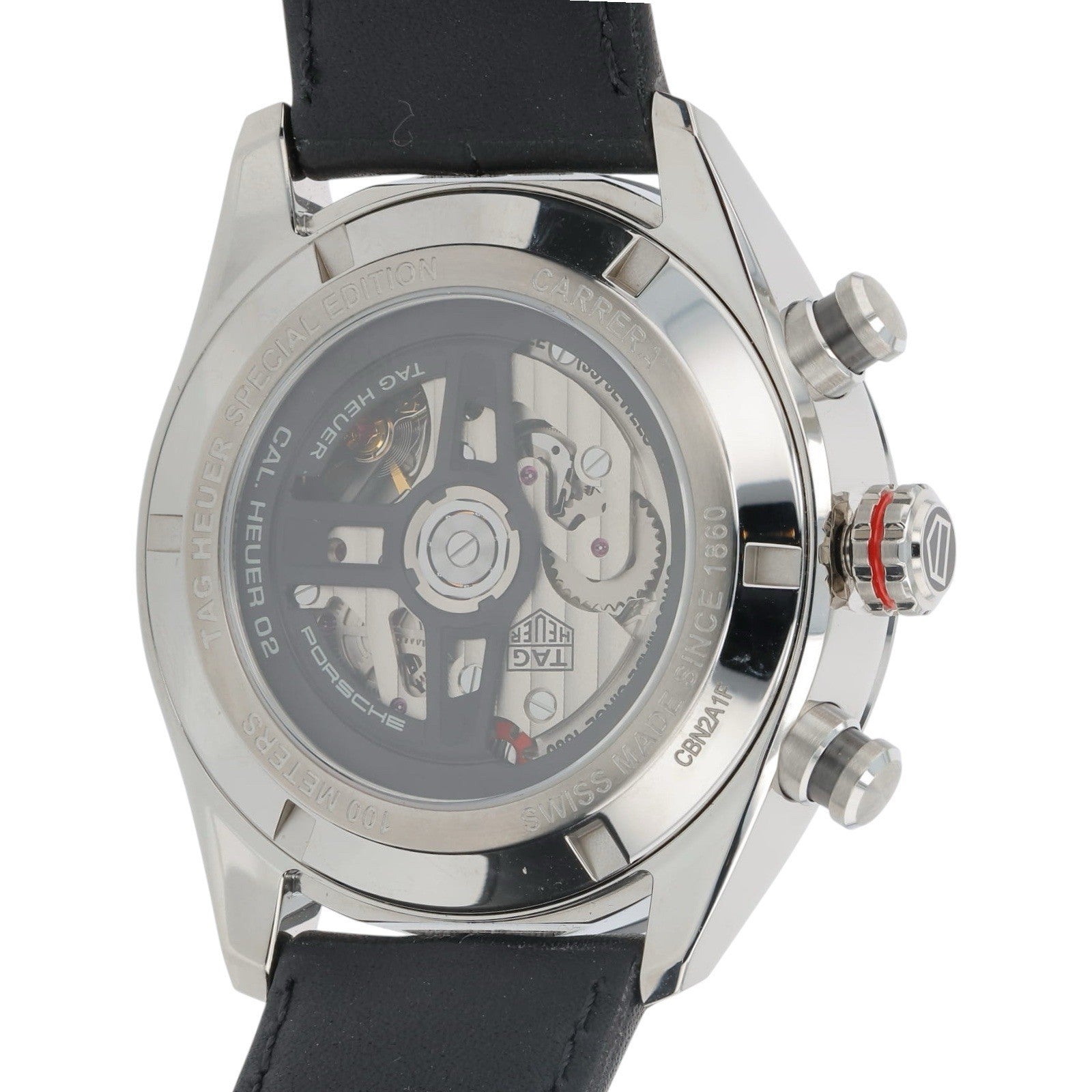 Tag Heuer Carrera Stainless Steel Grey Dial 44mm Automatic Movement Mens CBN2A1F