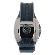 Franck Muller Vanguard Diamond Steel Blue Dial 45mm Automatic Mens V45SCDT