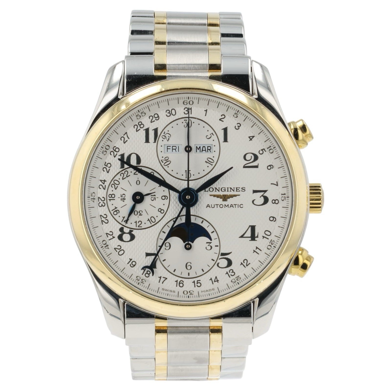 Longines Master Collection Steel and Gold 42mm Auto Mens's Watch L2.773.5.78.7