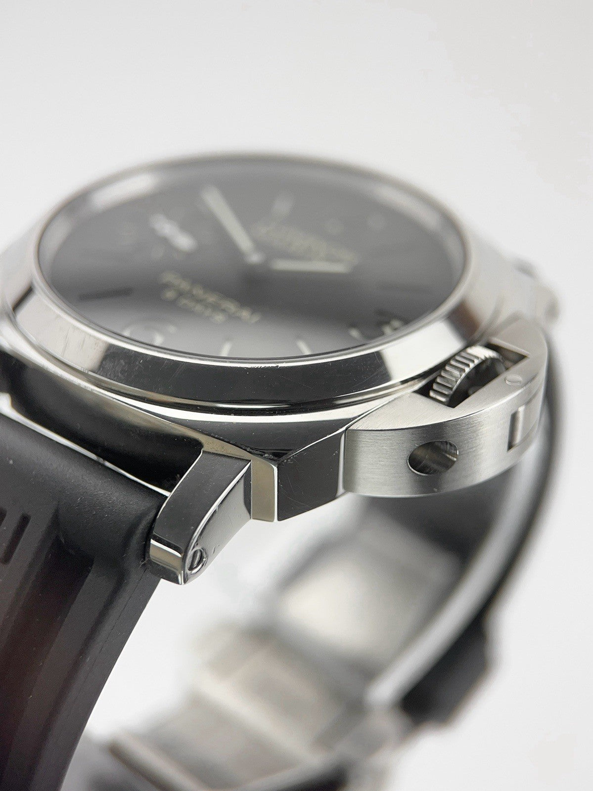 Panerai Luminor Marina Stainless Steel Black Dial 44mm Manual Wind Mens PAM00510
