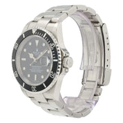 Rolex Submariner Black dial Stainless Steel 40mm Automatic Mens Watch 16610