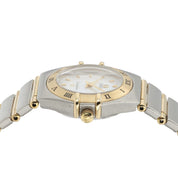 Omega Ladies Constellation MOP Dial 18k Yellow Gold & Steel Watch 1262.70.00