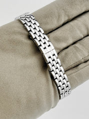 Cartier Panthere Stainless Steel Silver Dial 21mm Quartz Women's Watch WSPN0019
