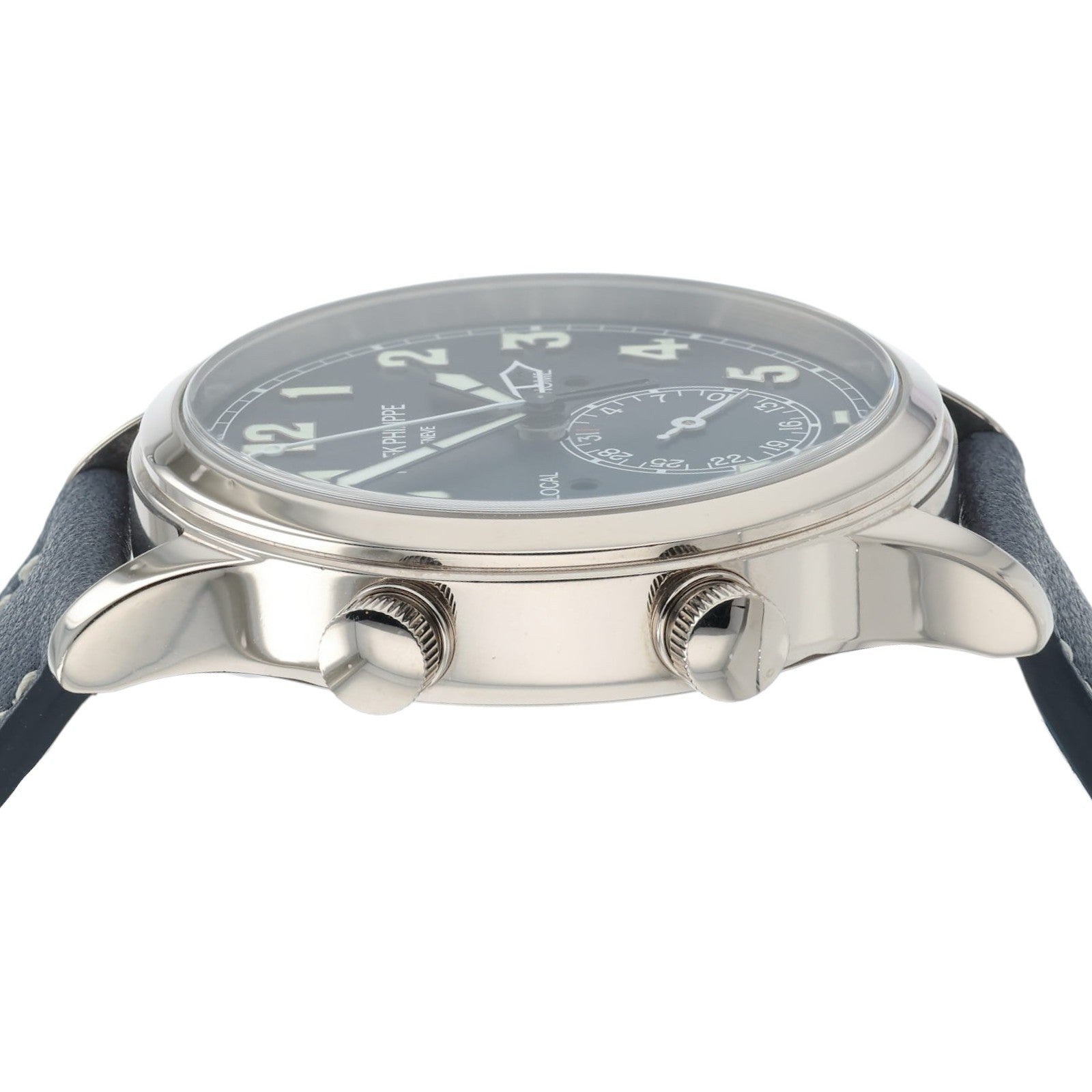 Patek Philippe Calatrava Blue Dial 18k White Gold 42mm Automatic Men’s 5524G-001
