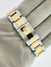 Rolex Datejust Turn-O-Graph Gold & Steel Gold Dial 36mm Automatic Mens 116263
