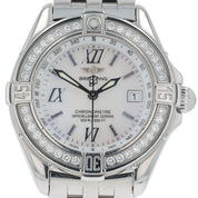 Breitling B Class Diamond Steel Mother Of Pearl Dial 31mm Quartz Women’s A67365