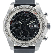 Breitling Bentley GT Black Dial Stainless Steel 44mm Automatic Mens Watch A13363