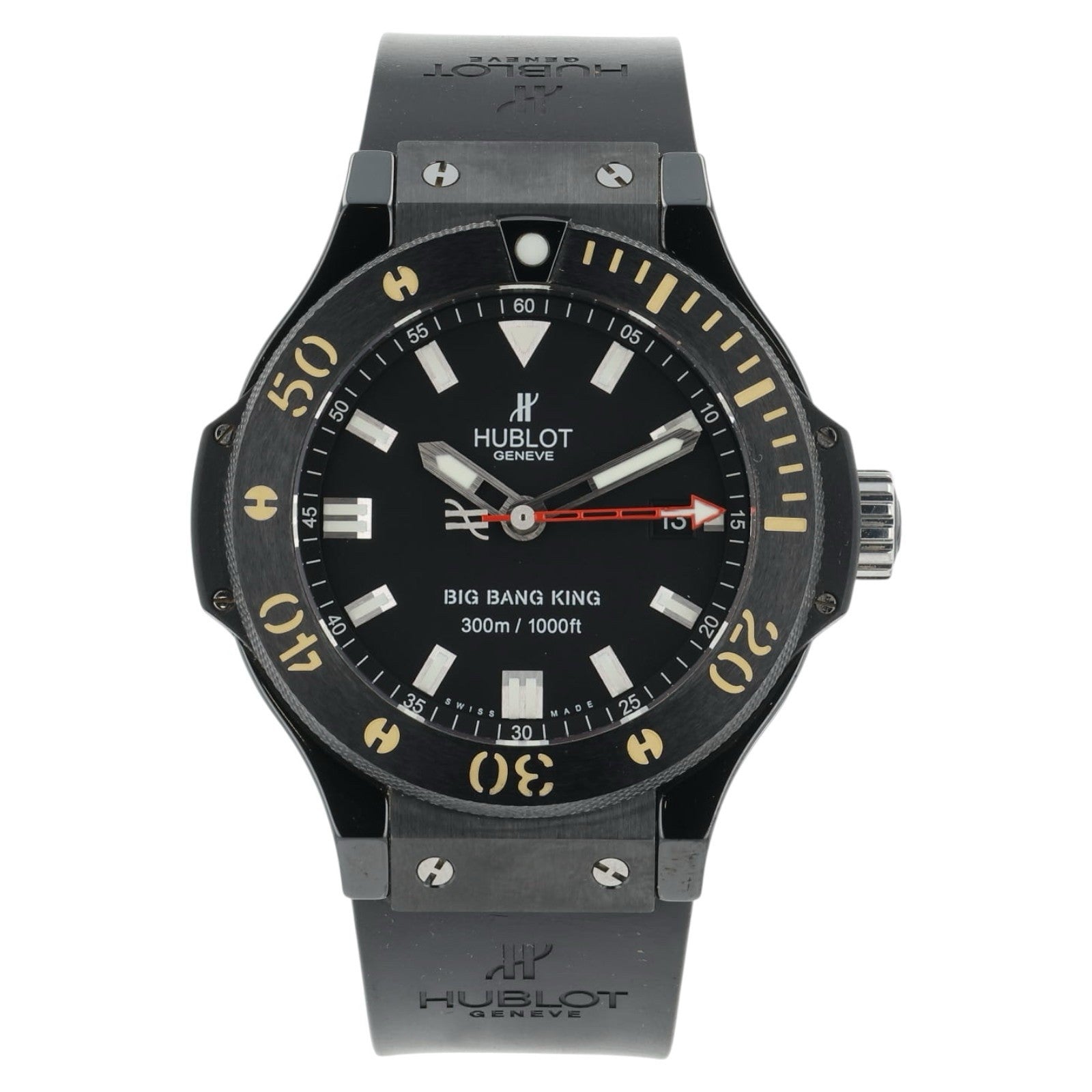 Hublot Big Bang King Ceramic Black Dial 48mm Automatic Men’s 312.CM.1120.RX