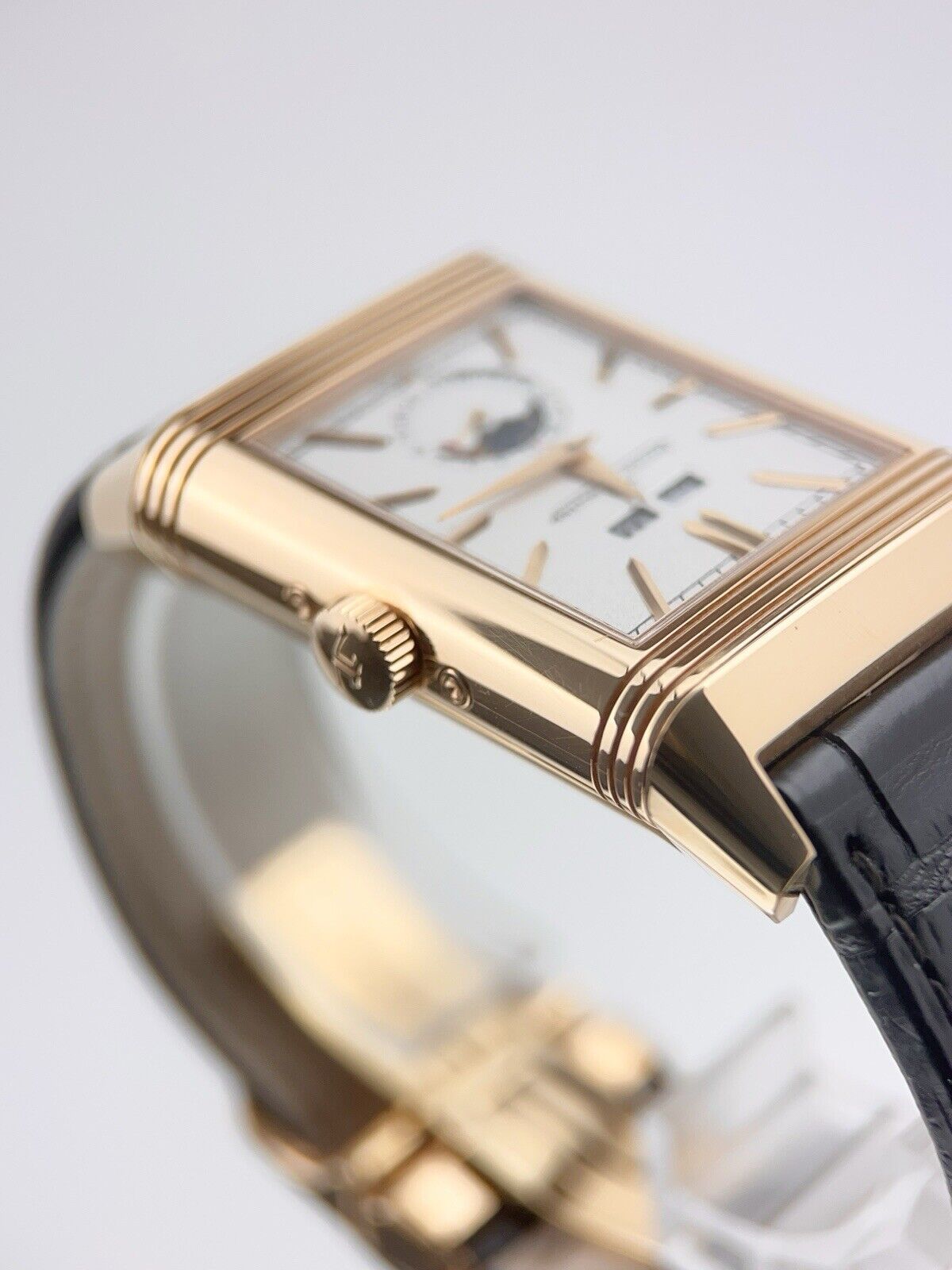 Jaeger-LeCoultre Reverso 18k Rose Gold Manual Wind Men’s Watch Q3912420