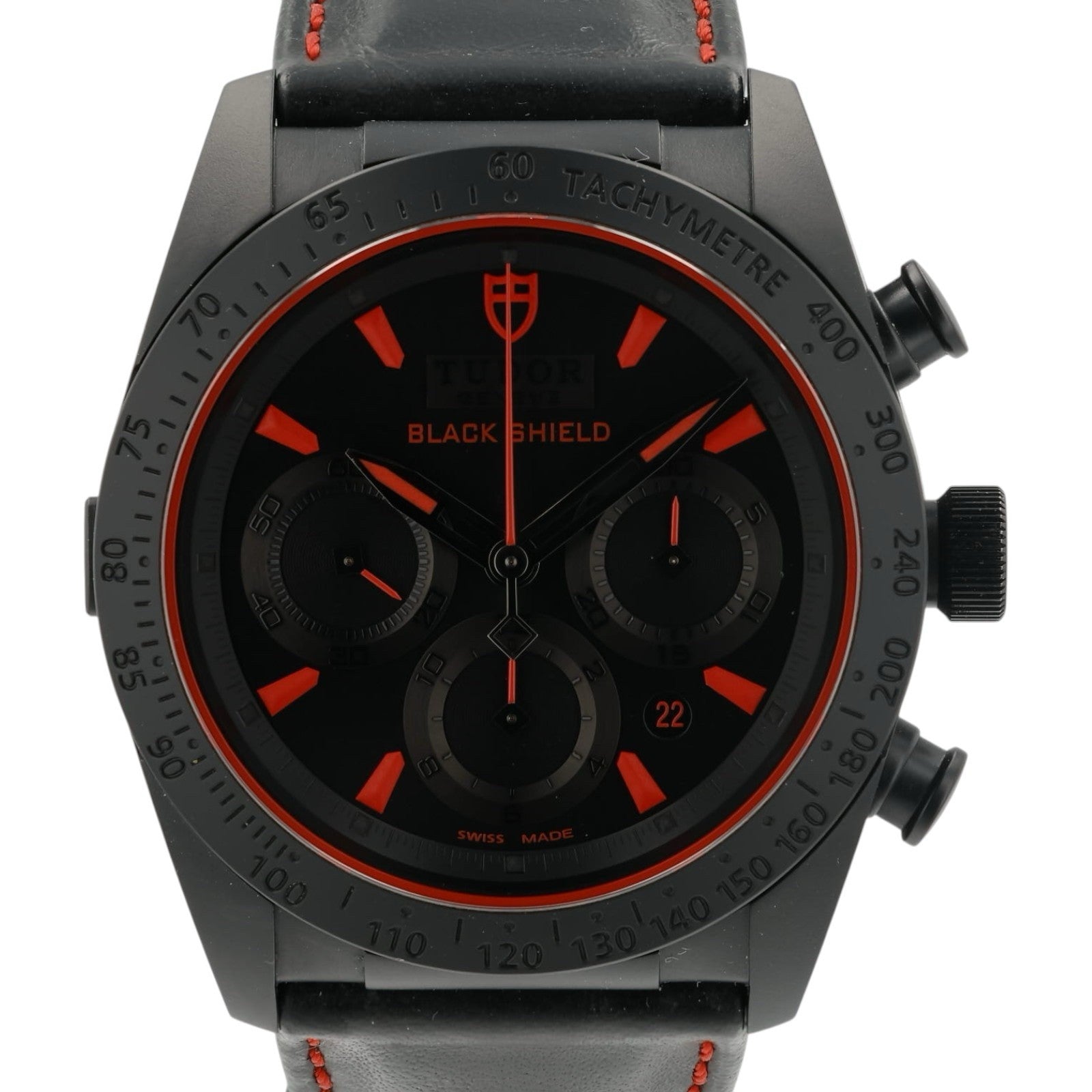 Tudor Blackshield Black Dial Ceramic 42mm Automatic Movement Mens Watch 42000