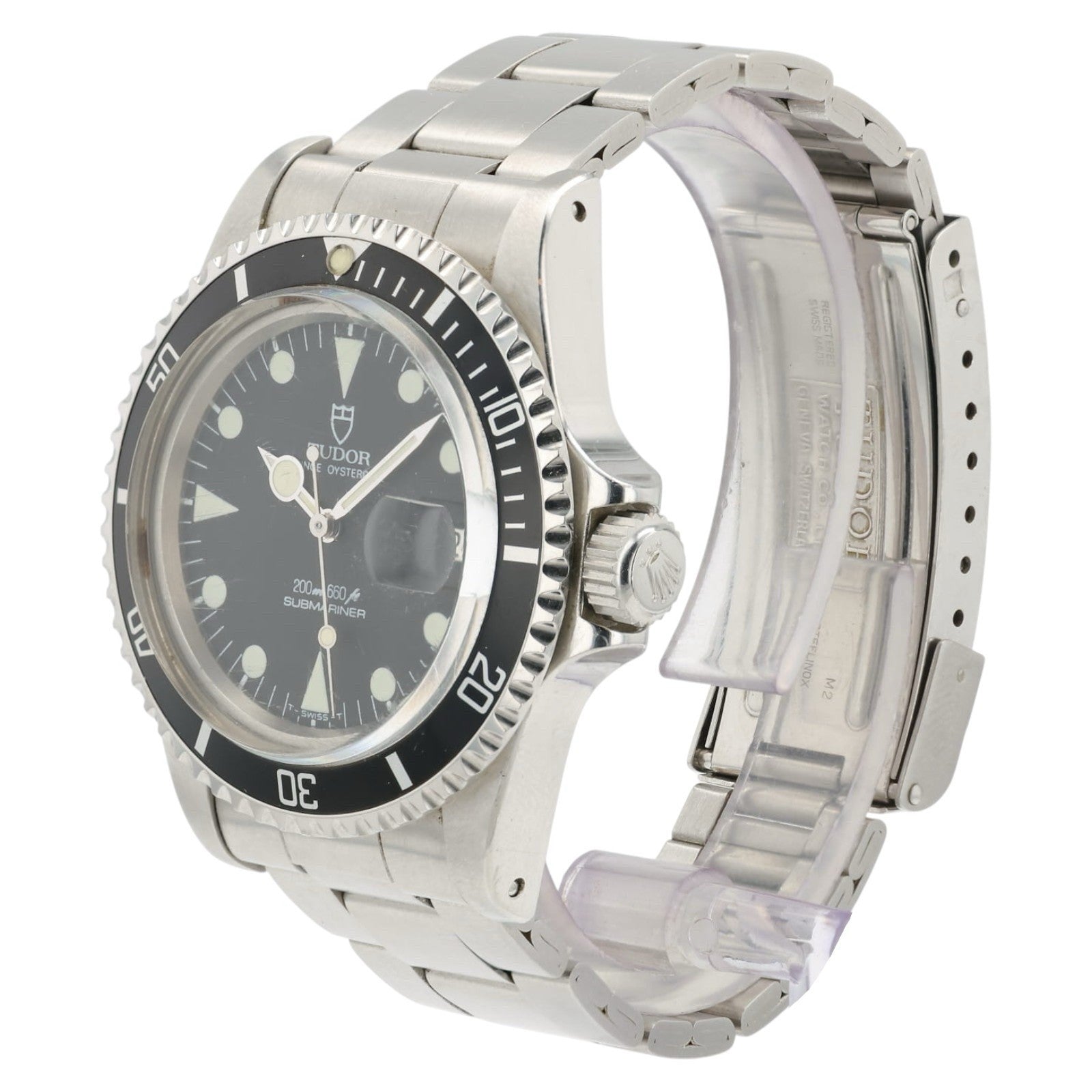 Tudor Submariner Black Dial Stainless Steel 40mm Automatic Men’s Watch 76100