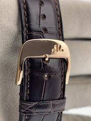 Jaeger-LeCoultre Master 41mm Ultra Thin 18k Rose Gold Champagne Dial Q1332511