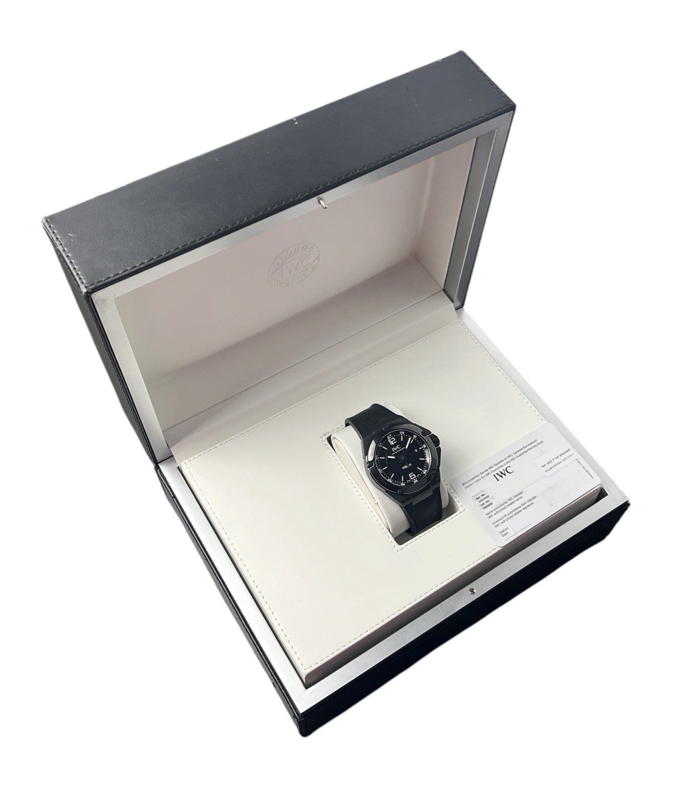 IWC Ingenieur AMG Black Series Black Dial Ceramic 46mm Automatic Mens IW322503