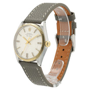 Rolex Air King Silver Dial Gold & Steel 34mm Automatic Movement Mens Watch 5501
