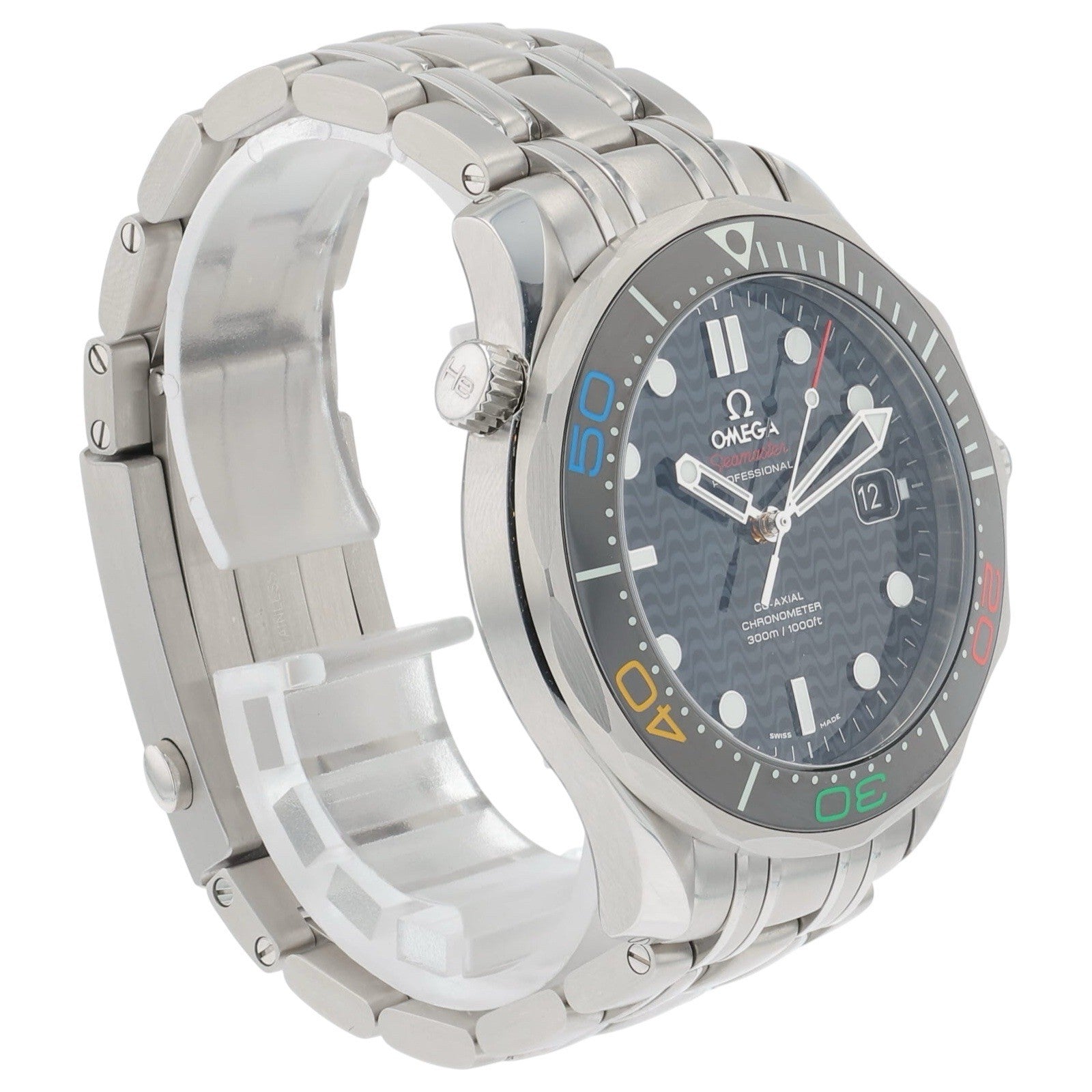 Omega Seamaster Diver Steel Black Dial 41mm Automatic Men's 522.30.41.20.01.001