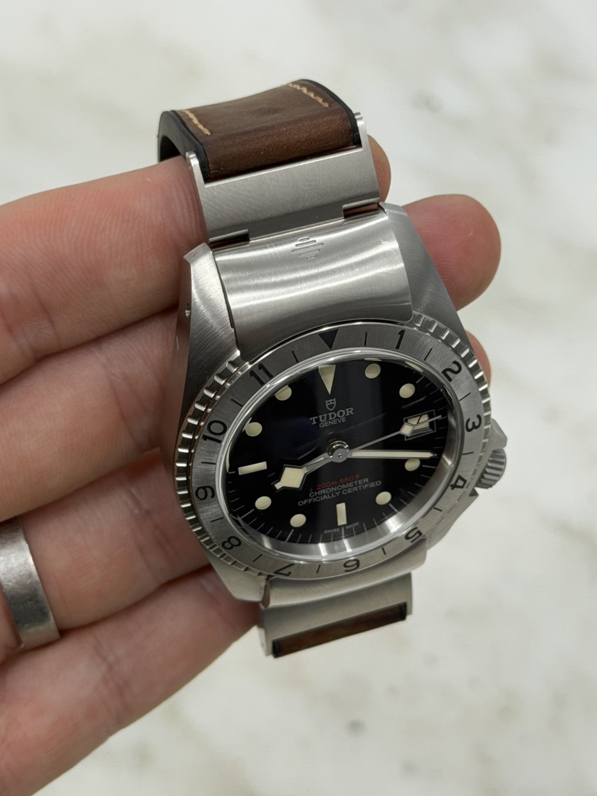 2021 Tudor Black Bay P01 Automatic 42mm Stainless Steel Men's Strap Watch 70150
