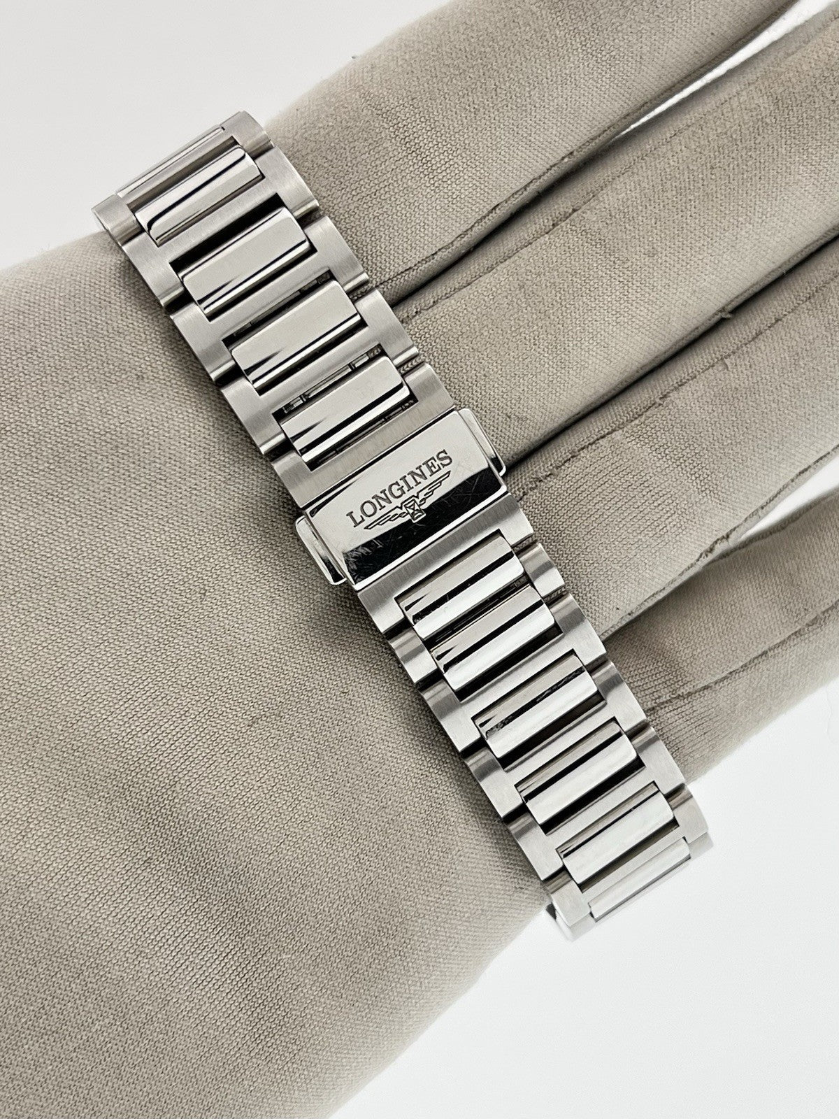 Longines Stainless Steel Silver Dial 38mm Automatic Mens Watch L37204726