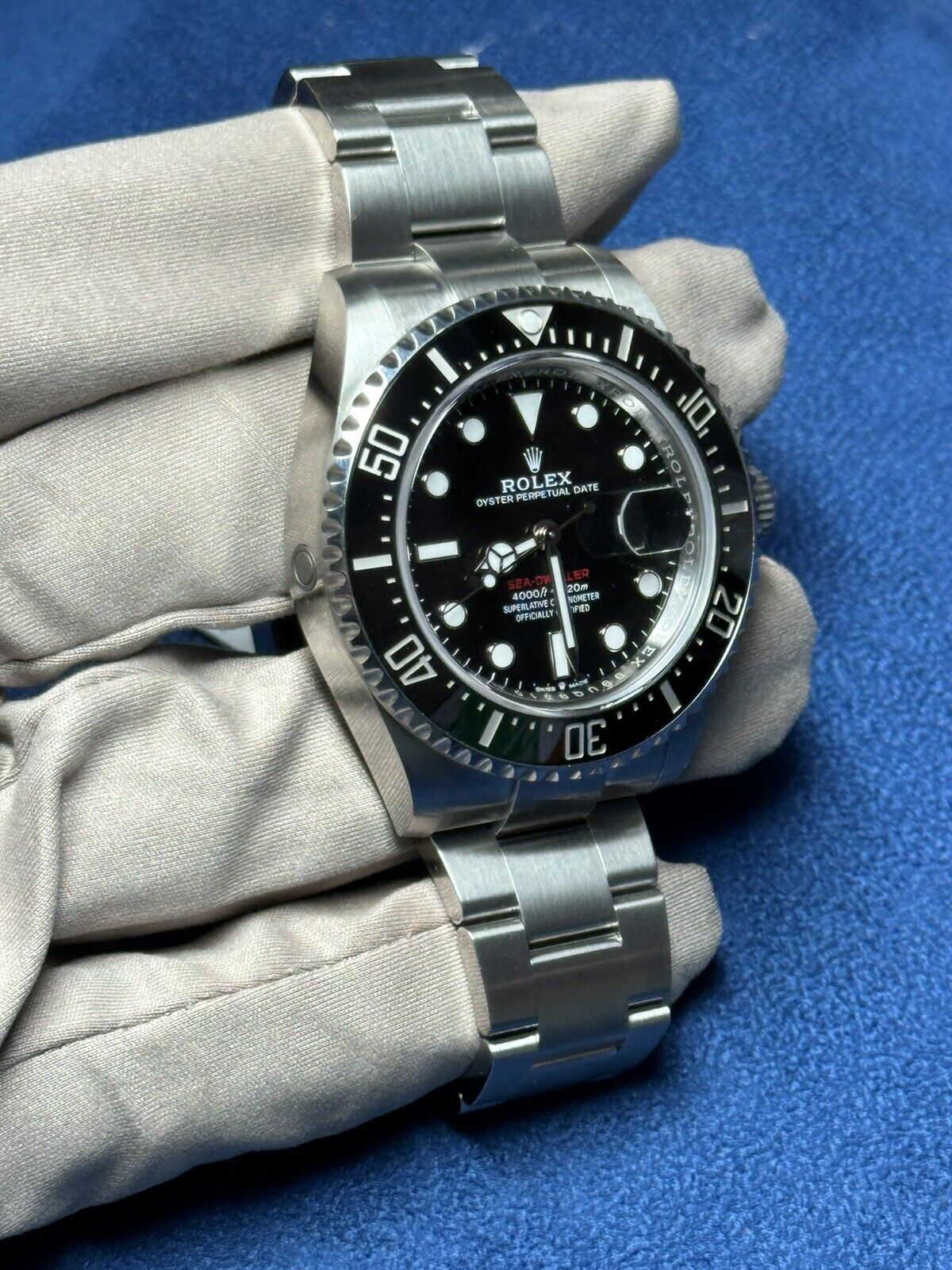 8/2023 Rolex Sea Dweller Red Letter 126600 Black Dial 43mm Automatic - B&P