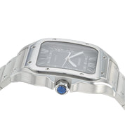 Cartier Santos Stainless Steel Blue Dial 39.8mm Automatic Men’s Watch WSSA0013