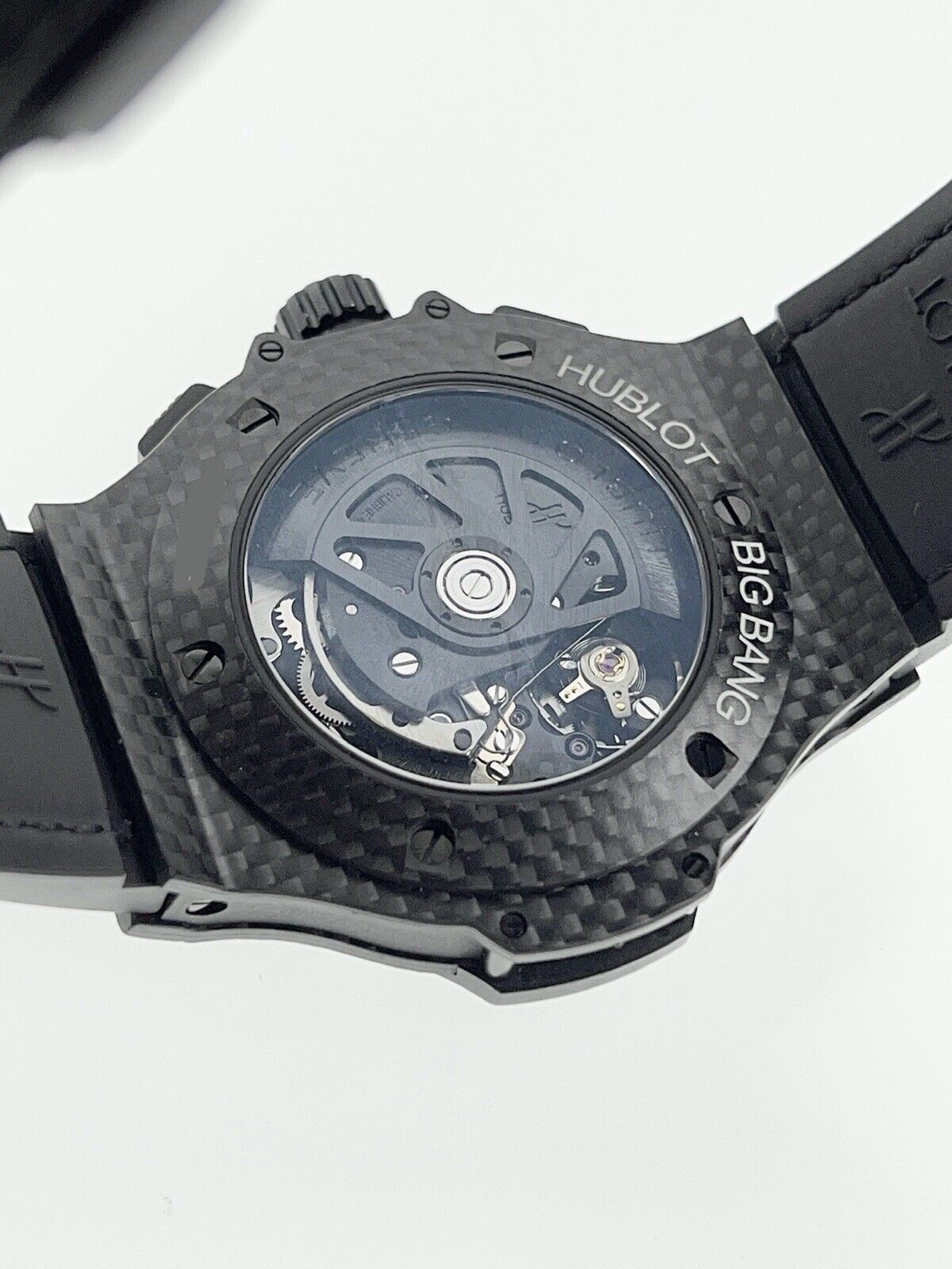 Hublot Big Bang Carbon Fiber Black 44mm Automatic Men’s Watch 301.QX.1740.GR