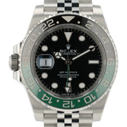 Rolex Sprite GMT Black Dial Stainless Steel 40mm Automatic Mens Watch 125720VTNR