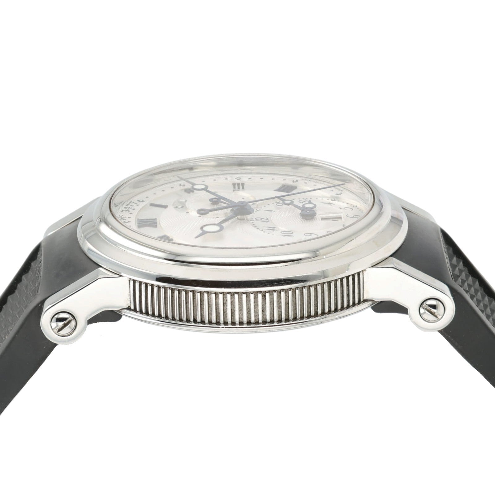 Breguet Marine GMT Dual Time Silver Dial Steel 42mm Automatic Men's Watch 5857ST