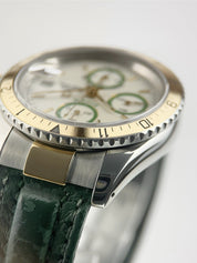 Tudor Tiger Prince Date Gold & Steel White Dial 40mm Automatic Mens Watch 79263P