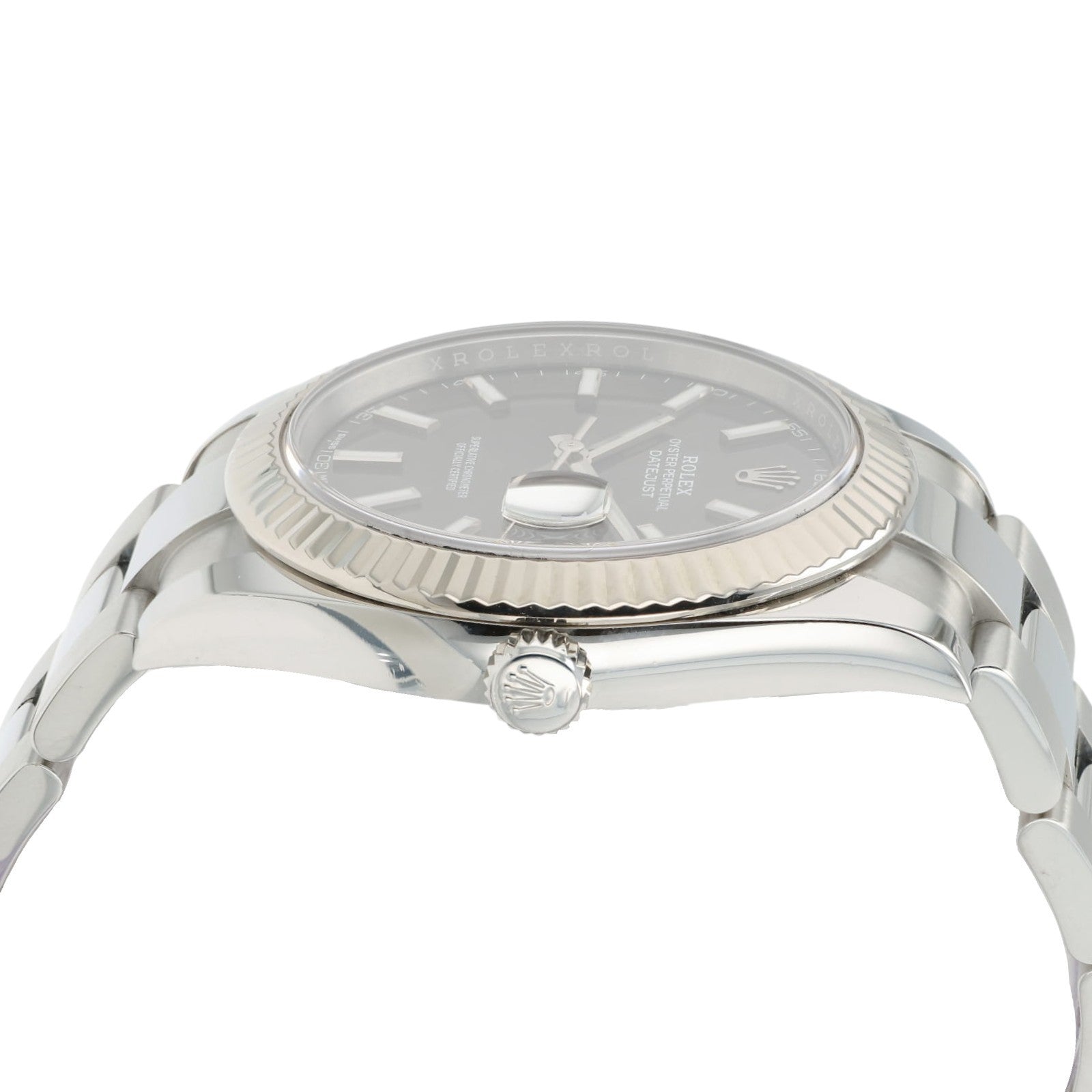 Rolex Datejust Rhodium Dial Stainless Steel 41mm Automatic Mens Watch 126334