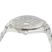 Rolex Datejust Rhodium Dial Stainless Steel 41mm Automatic Mens Watch 126334