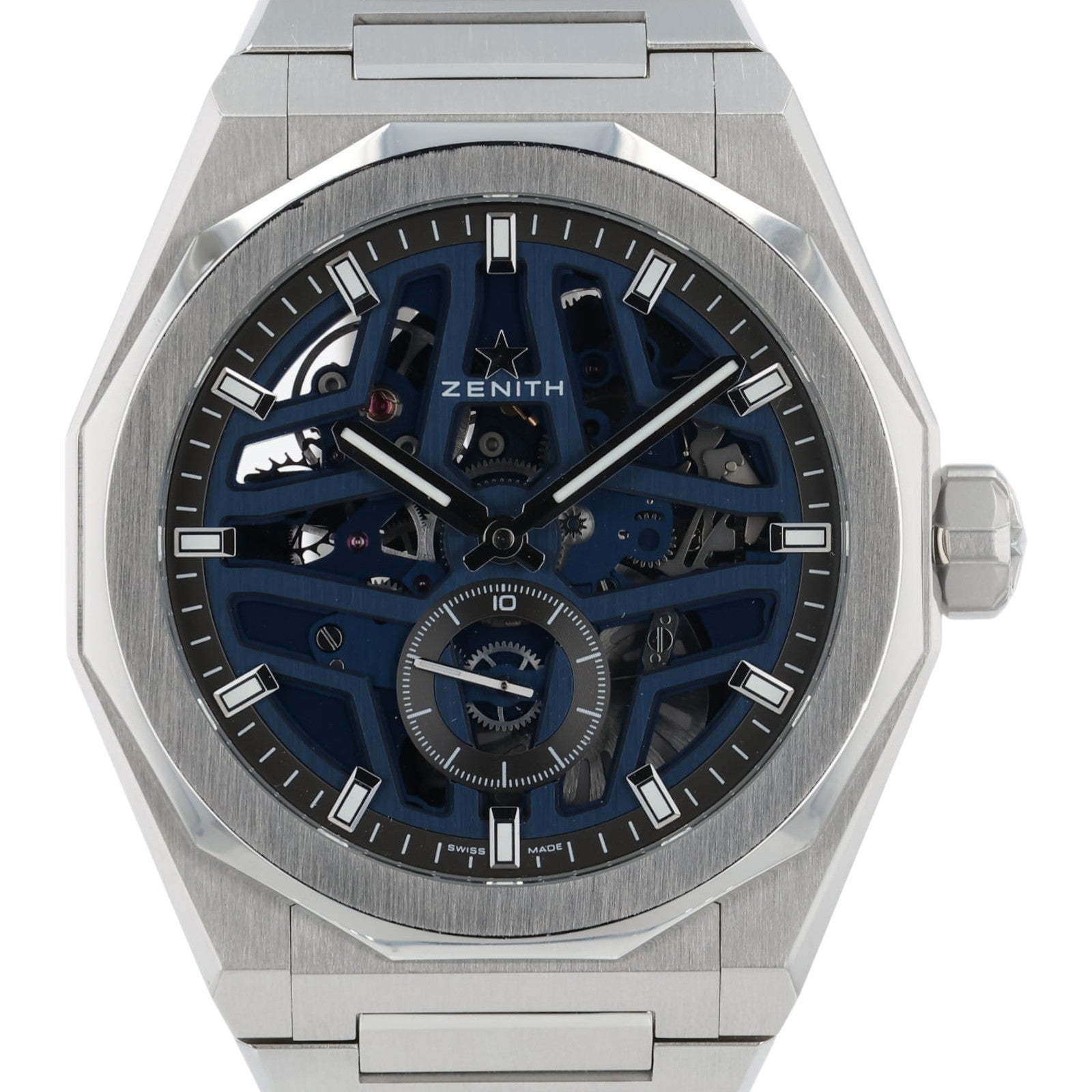 Zenith Defy Skyline Blue Skeleton Dial Steel 41mm Automatic 03.9300.3620/79.I001
