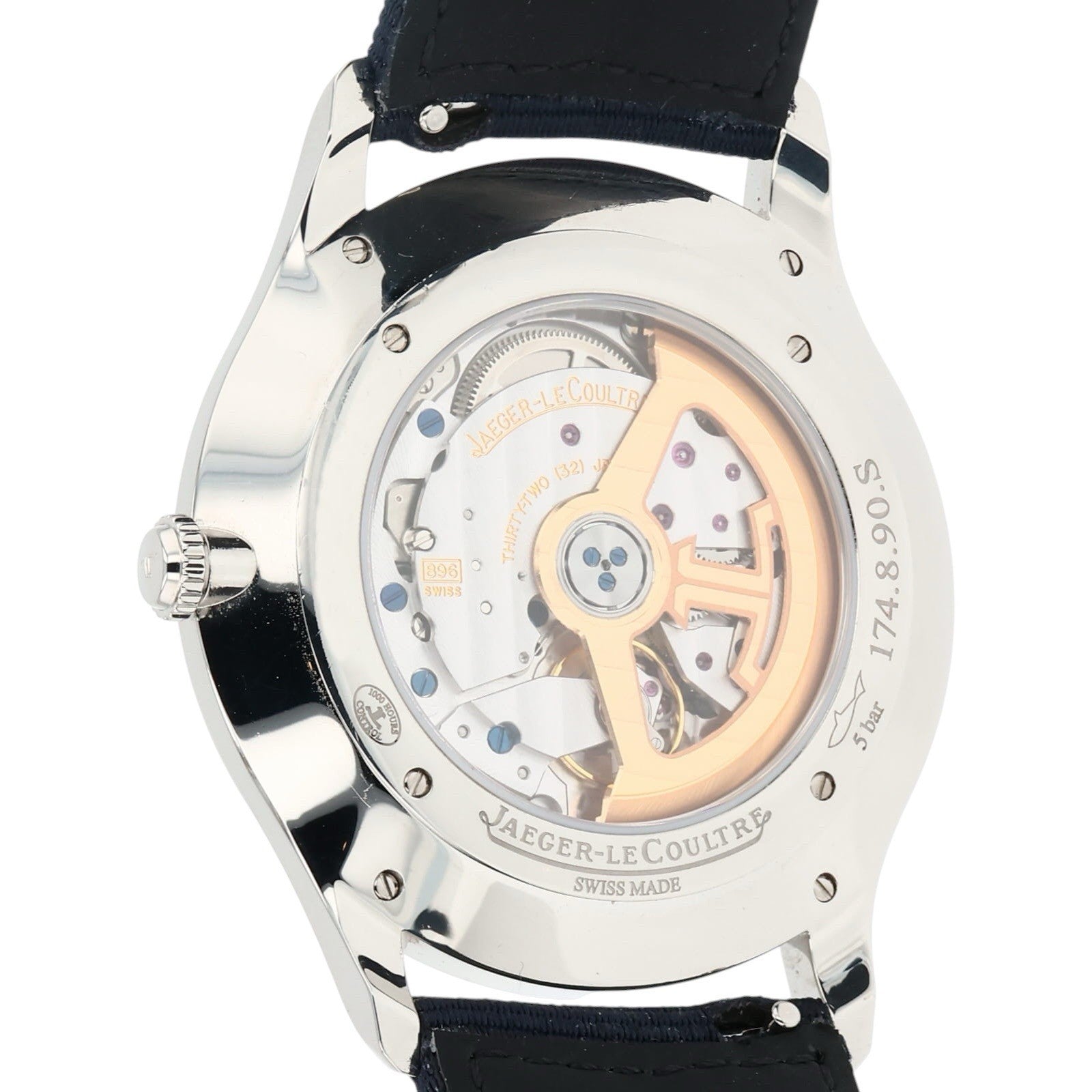 Jager-LeCoultre Master Blue Dial Steel 40mm Automatic Men’s Watch Q1358480