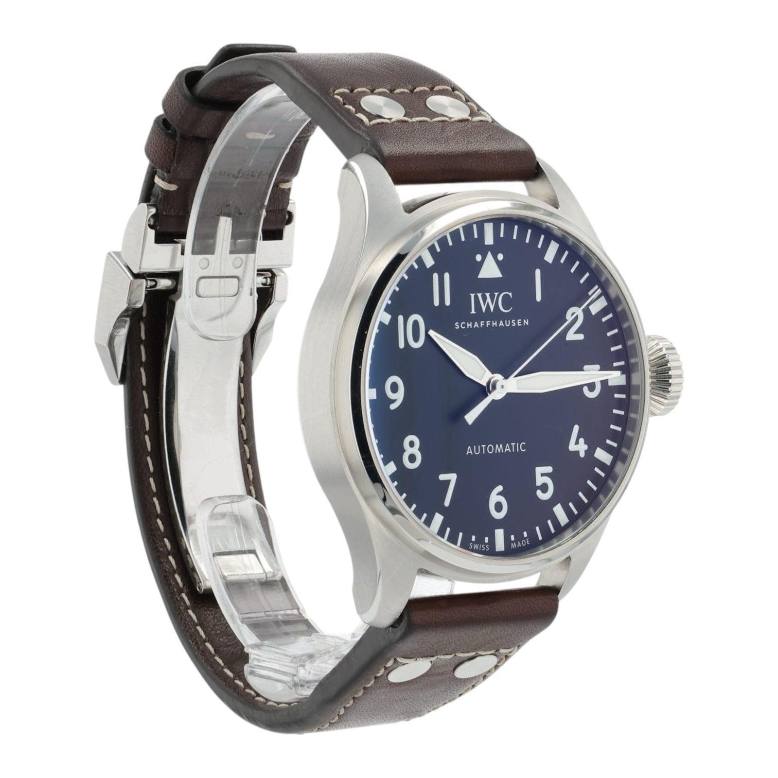 IWC Big Pilot Black Dial Stainless Steel 43mm Automatic Men’s Watch IW329301