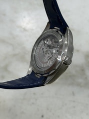Omega Seamaster Aqua Terra Worldtimer Blue Dial GMT Watch 220.12.43.22.03.001