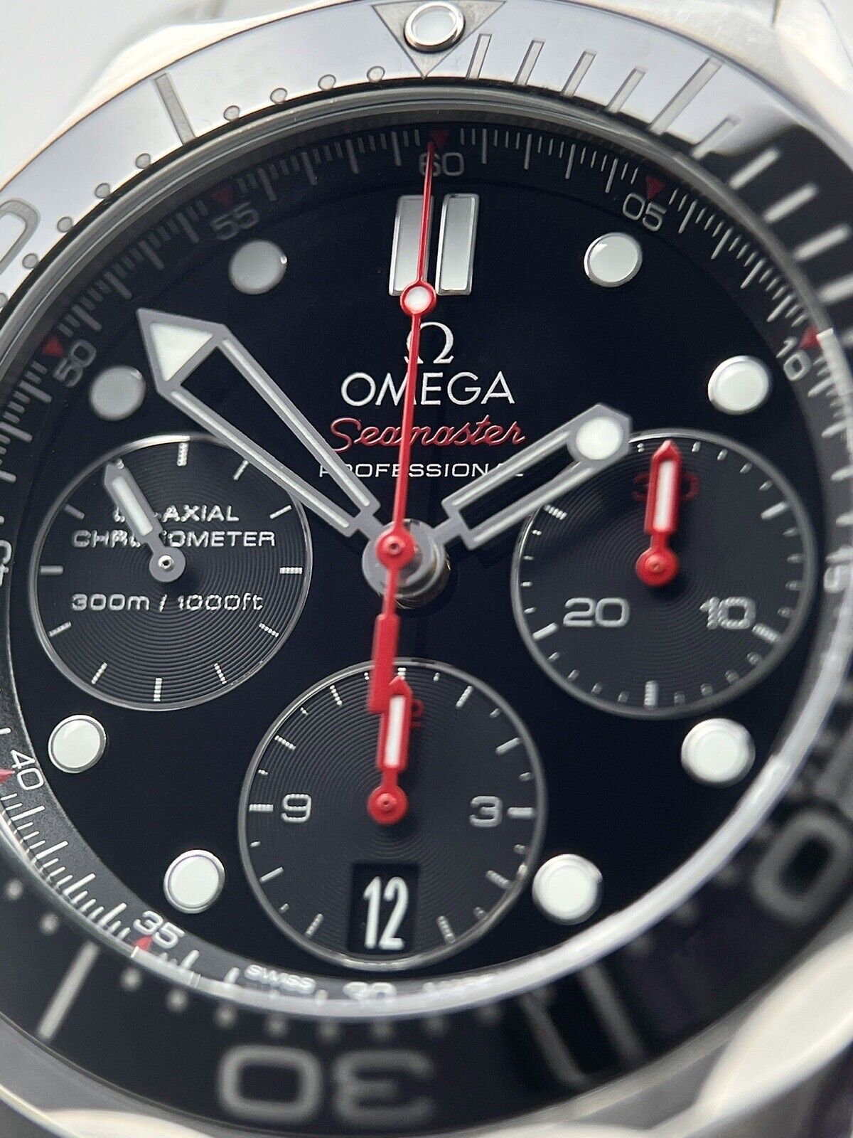 OMEGA Seamaster 300m 212.30.44.50.01.001 Chronograph Mens 44mm Watch B/P