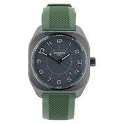 Hermes H08 Carbon & Titanium Gray Dial 42mm Automatic Men's Watch W/ Box