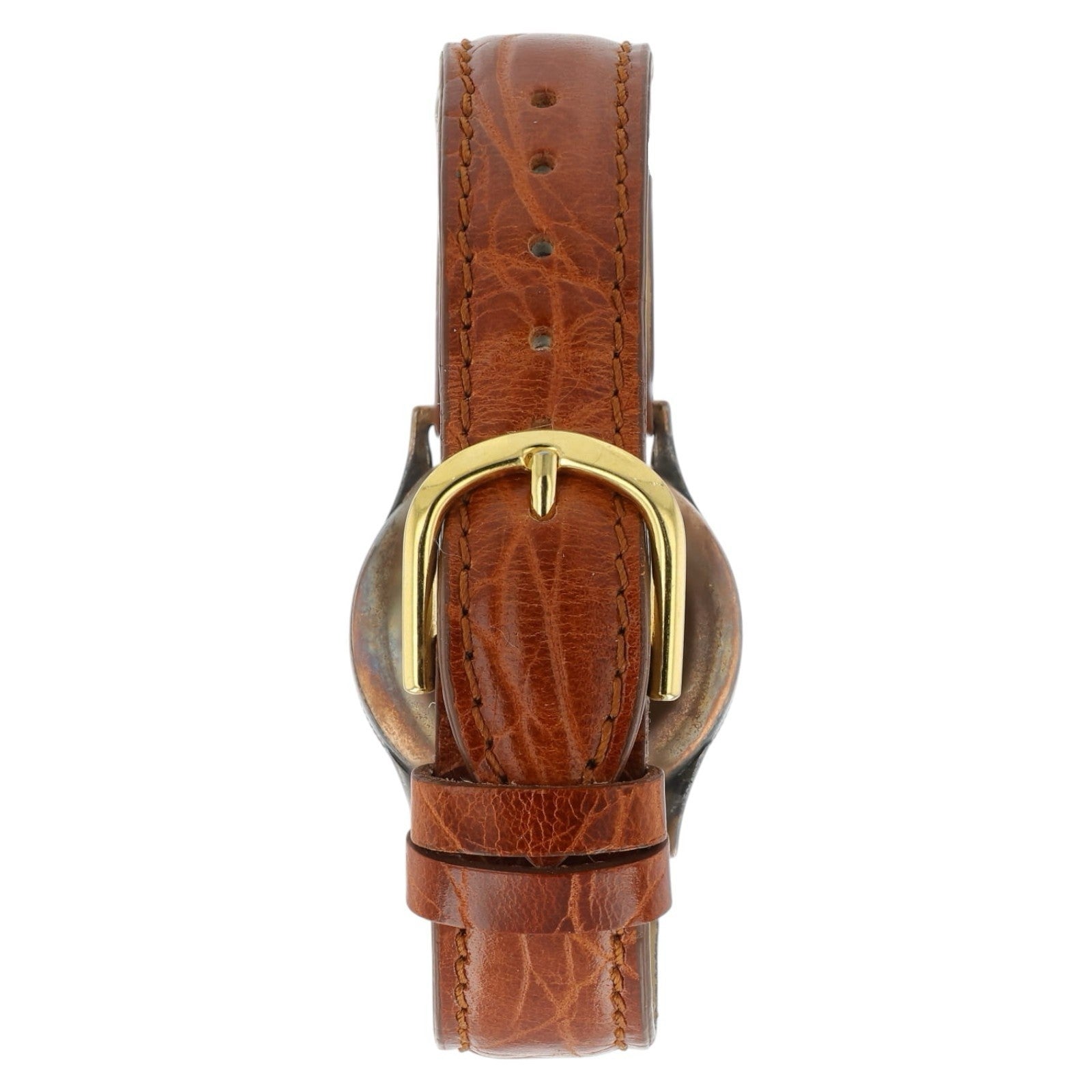 Harwood Cream Dial 9ct Gold 29mm Automatic Unisex Watch - AS IS