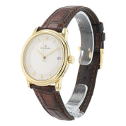 Blancpain Villeret 18k Yellow Gold White Dial 36mm Automatic Mens Watch 1158