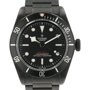 Tudor Black Bay Dark Black Dial PVD Coated Stainless Steel 41mm Men's 79230DK