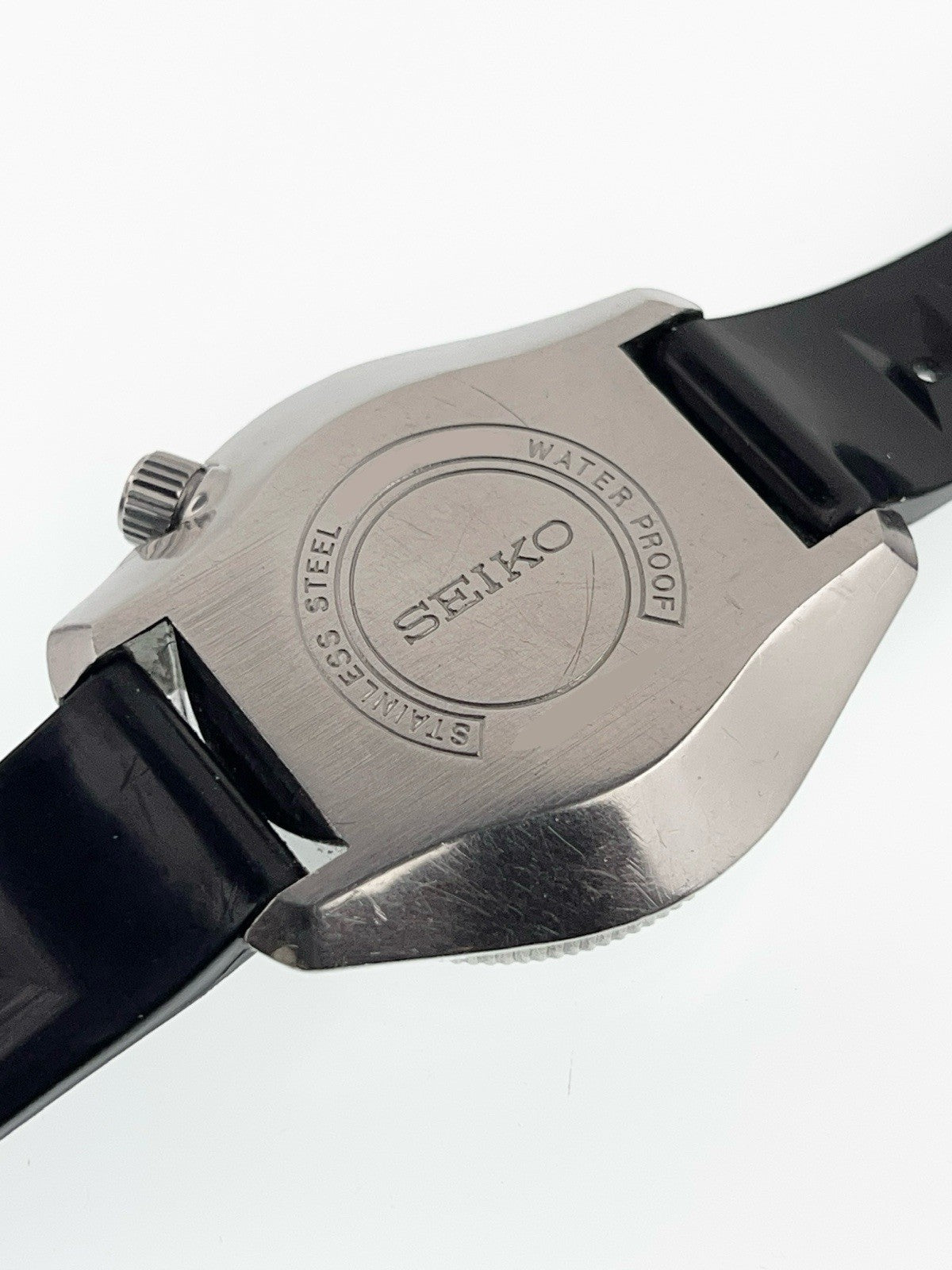 Seiko Automatic Diver 300M Black Dial Vintage Japan Watch 6215-7000
