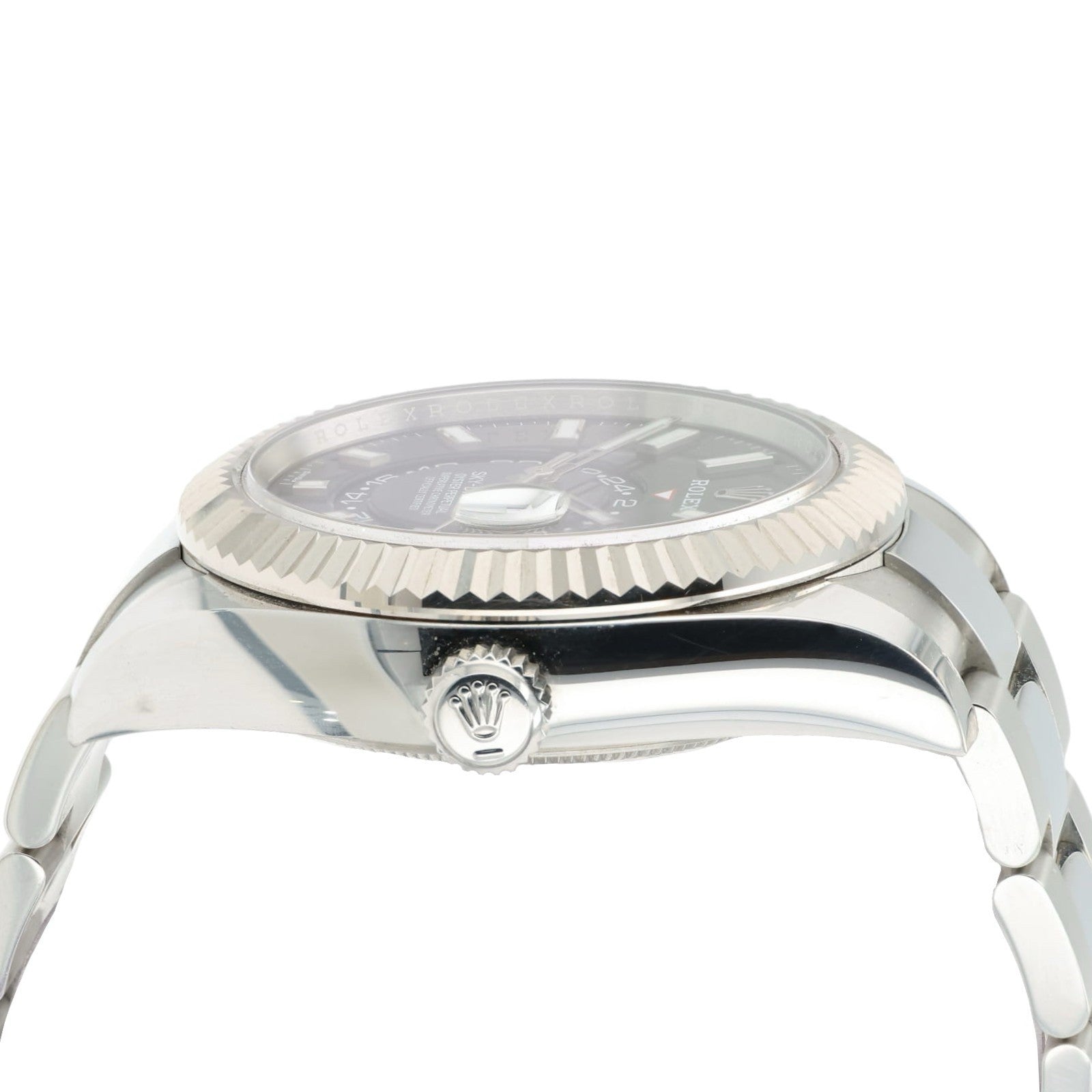 Rolex Sky-Dweller Black Dial Stainless Steel 42mm Automatic Men’s Watch 336934