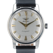 Longines Conquest Silver Dial Stainless Steel 35mm Automatic Men’s Watch 9000