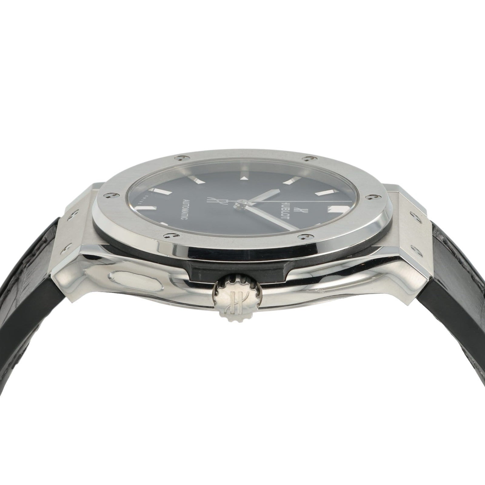 Hublot Classic Fusion Black Dial Titanium 45mm Automatic Men’s 511.NX.1171.LR