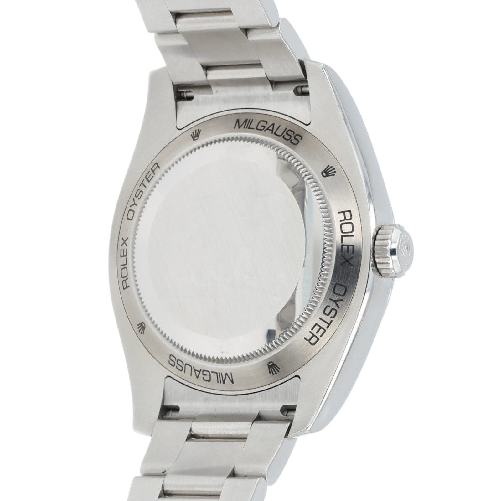Rolex Milgauss Z-Blue Dial Stainless Steel 40mm Automatic Mens Watch 116400GV